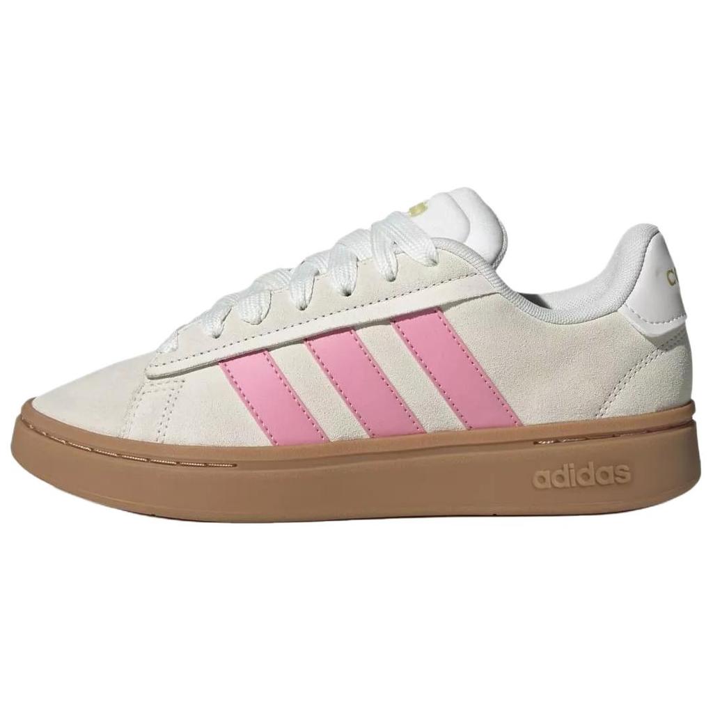New Adidas GRAND COURT ALPHA Abrasion Resistant Low Top Skateboard Shoes Women's Umber JQ2999