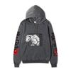 Record of Ragnarok Thor Manga Hoodie Vertikaler Japanischer Chinesischer Text Drachenprint Anime Pullover Sweatshirt