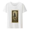Short-sleev Black White Print Tee Creative Fashion BCrewneck Casual Tops Classic Dream of Endless The Sandman Modal T-Shirt