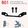 1set PM/IS 160 180 203 Mm Disc Brake Base Pads Set  for Electric Mountain Bike