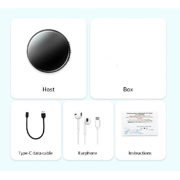 4-64GB 100Hour Digital Voice Recorder Activated USB Flash Driver Magnet Dictaphone HD Noise Reduce Sound Audio Record MP3 Player 6