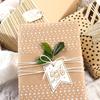 Valentine's Day Retro Kraft Wrapping Paper for Gifts, Birthdays, and DIY Projects