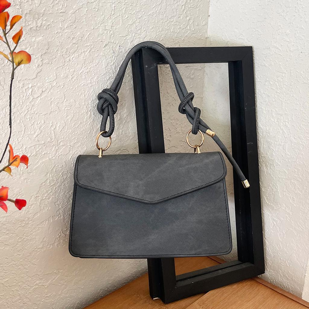 2025 New Vintage Square Handbag for Women Retro Mini Shoulder Bag Fashion Crossbody Purse Casual Classic Small Top Handle Bag