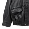 Ggpx New York Faux Leather Banding Jacket Gq9jp010f