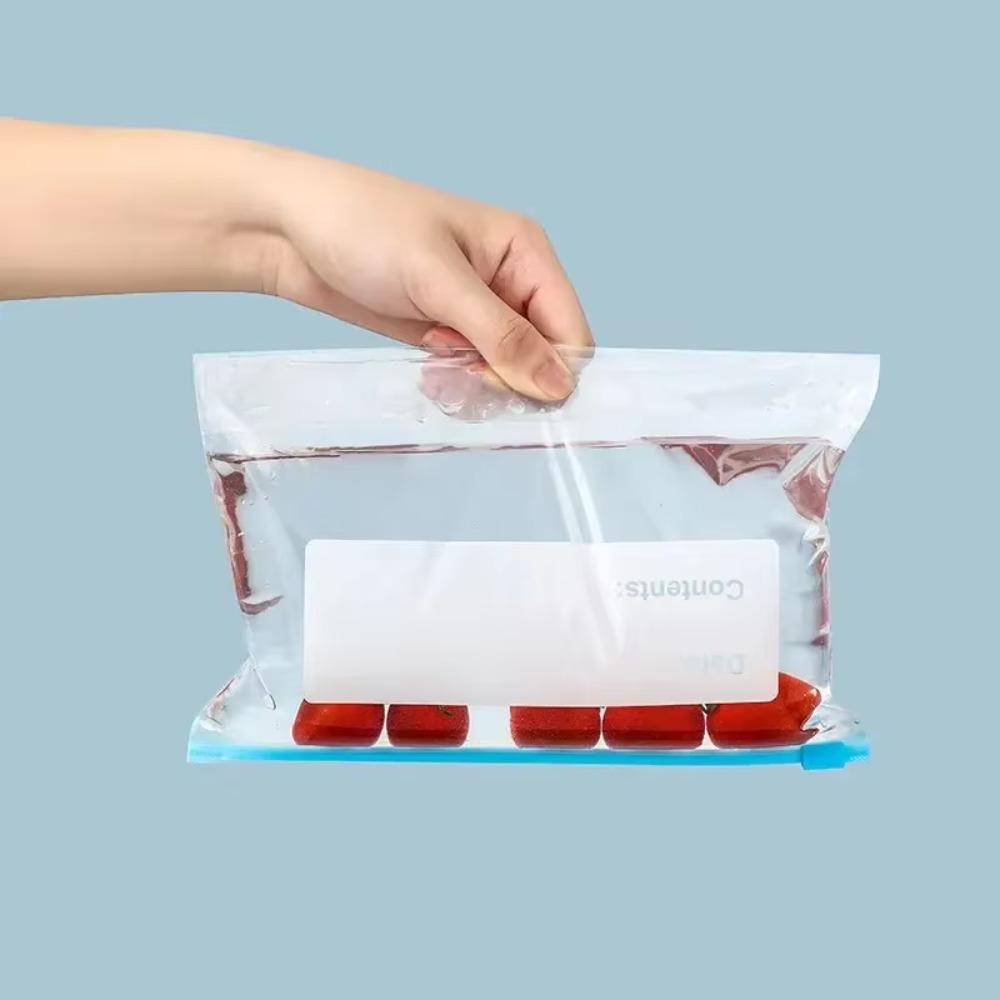 Reusable Thickened Sliding Lock Bag Zipper Bag Storage Bag  For Refrigerator Refrigeration