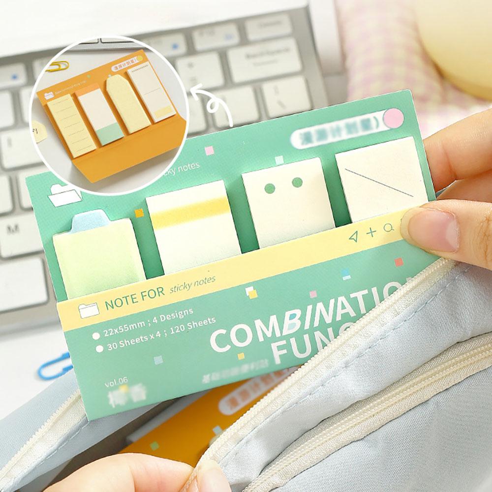 120 Sheets Combination Sticky Notes, Roaming Plan, Star Schedule, Check-in Plan, List, Comments, Memos, Notes, Index Stickers