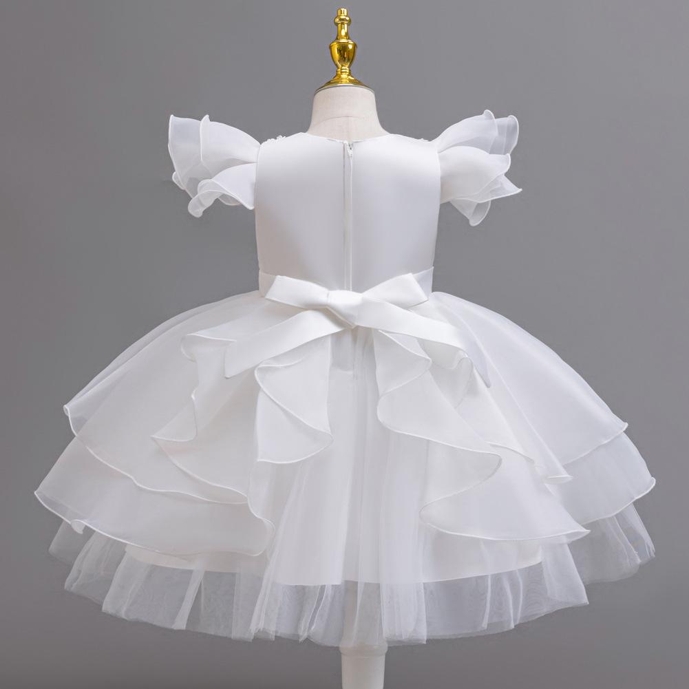 Christmas Models Children's Dresses Fluffy Middle and Large Children's Performance Dresses Dresses 368 Children's Princess Dresses Mesh Dresses