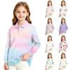 Girls' Long Sleeve Print School Uniform Blouse for Casual Formal Wear