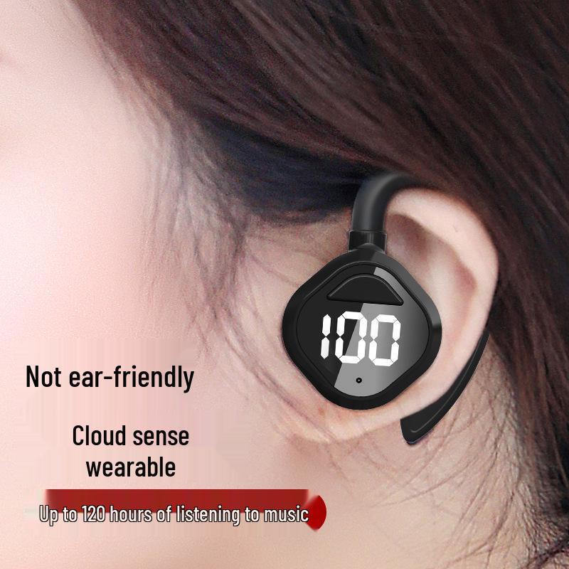 Cuffie In-Ear Bluetooth Wireless V58 con Cancellazione del Rumore, Display Digitale e Lunga Durata della Batteria per Sport e Viaggi