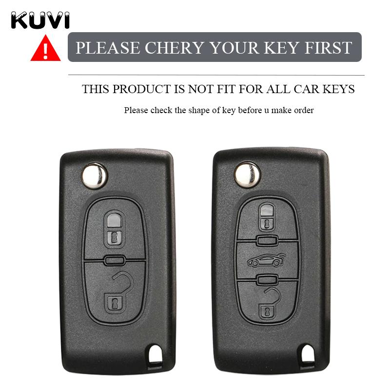 Nový TPU kryt pouzdra na dálkové ovládání na auto pro Peugeot 107 207 307 308 407 607 3008 5008 pro Citroen Xsara Picasso C5 C6 C8 Keyless