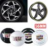4pcs 56mm Wheel Center Sticker Car Logo Badge for Cadillac ATS CTS DTS STS SLS SLR XLR BLS Seville Escalade Deville Tiburon CT6