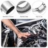 Stainless Steel Air Diesel Parking Heater Aluminum Foil Sleeve Clamps Heater Exhaust Pipe Hose Hose Clamp Air Heater