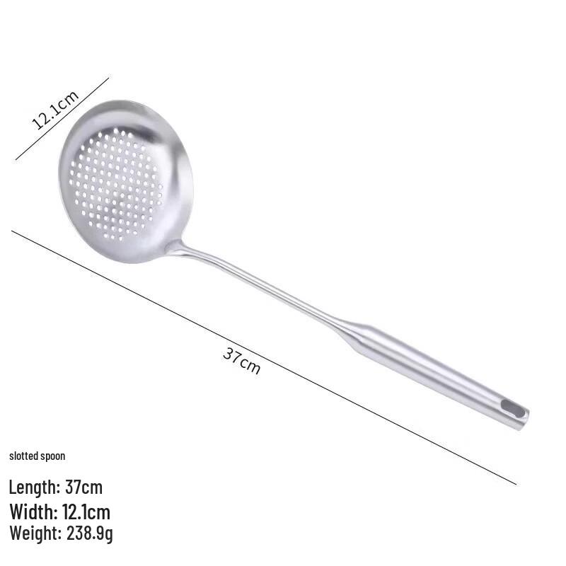ZISIZ 304 Stainless Steel Multi-Purpose Kitchen Slotted Spoon