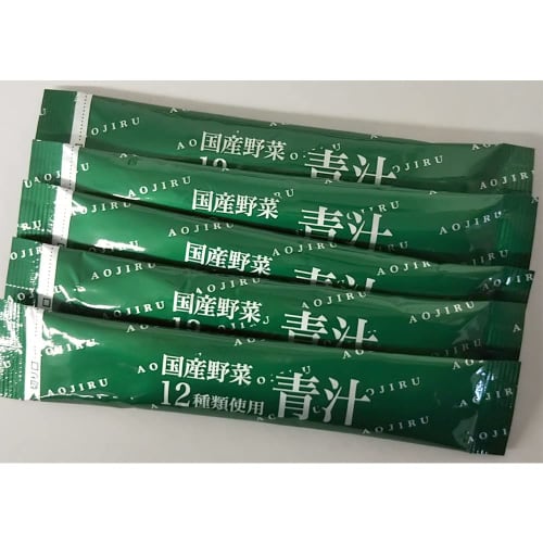 Kensho Green Juice Recommendation, Made with 12 Types of Japanese Vegetables, 3g x 40 packets x 5 packs