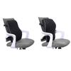 Comfortable Memory Cotton Back Cushion Ergonomic Car Seat Waist Cushion Lumbar Support Pillow  Car