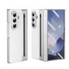 leather Case for Samsung Galaxy Z Fold 8 Ultra ZFold 7 6 5 4 3 W25/Fold SE(Slim) Hinge Protection Shell with Screen Film&pen