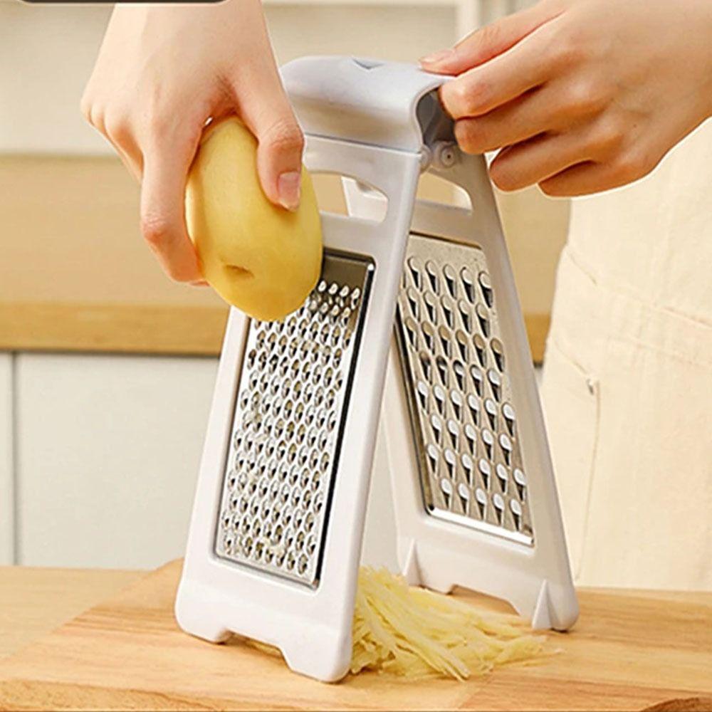 Manual Cheese Grater Double-sided Carrot Cucumber Slicer Multifunction Vegetable Grater  Potato