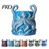 Decorative Flowerpot for Garden 3D Printed Octopus Planter with Tray, Creative Succulents Flower Pot, Weather-Resistant Crack-resistant Plant