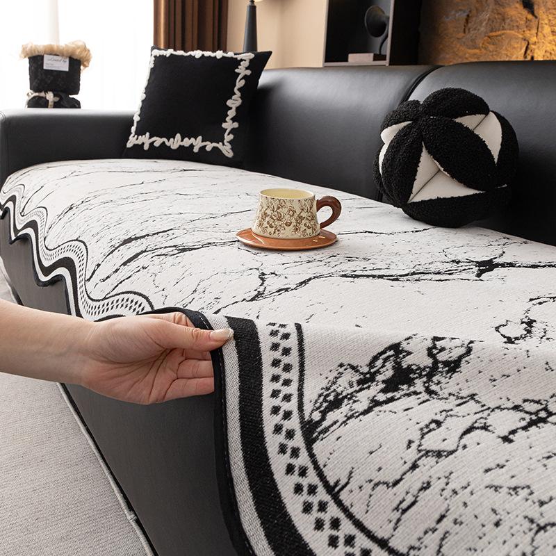 One-Piece Special-Shaped Four-Season Universal Sofa Cushion  New Light Luxury High-End Fixed Non-Slip Sofa Seat Cushion