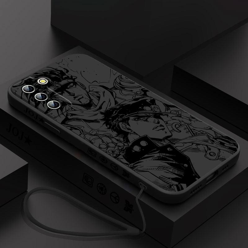 

Чехол для телефона «Невероятные приключения ДжоДжо» для Samsung Galaxy S23 S22 S21 S20 Pro FE Note 20 Plus, ультражидкий чехол с левой веревкой Samsung S23 Ultra 5G