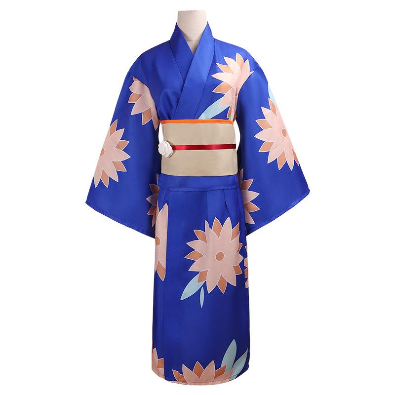 Anime Tokyo Revengers Sano Ema Cosplay Japan Kimono with Wig Girdle Headwear Halloween Carnival Party Costumes