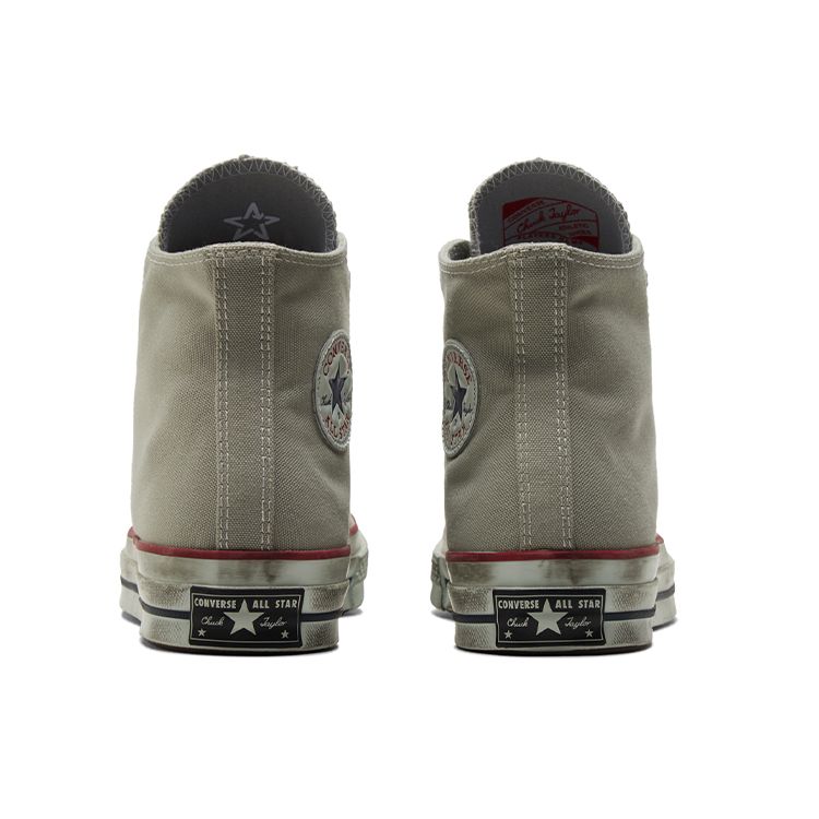Converse 1970s Chuck Taylor All Star Casual Versatile High-Top Canvas Shoes Unisex Sneakers Gray 172670C