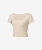 GRANDE LINE Elsoft Square Neck Crop Top_10 Colors