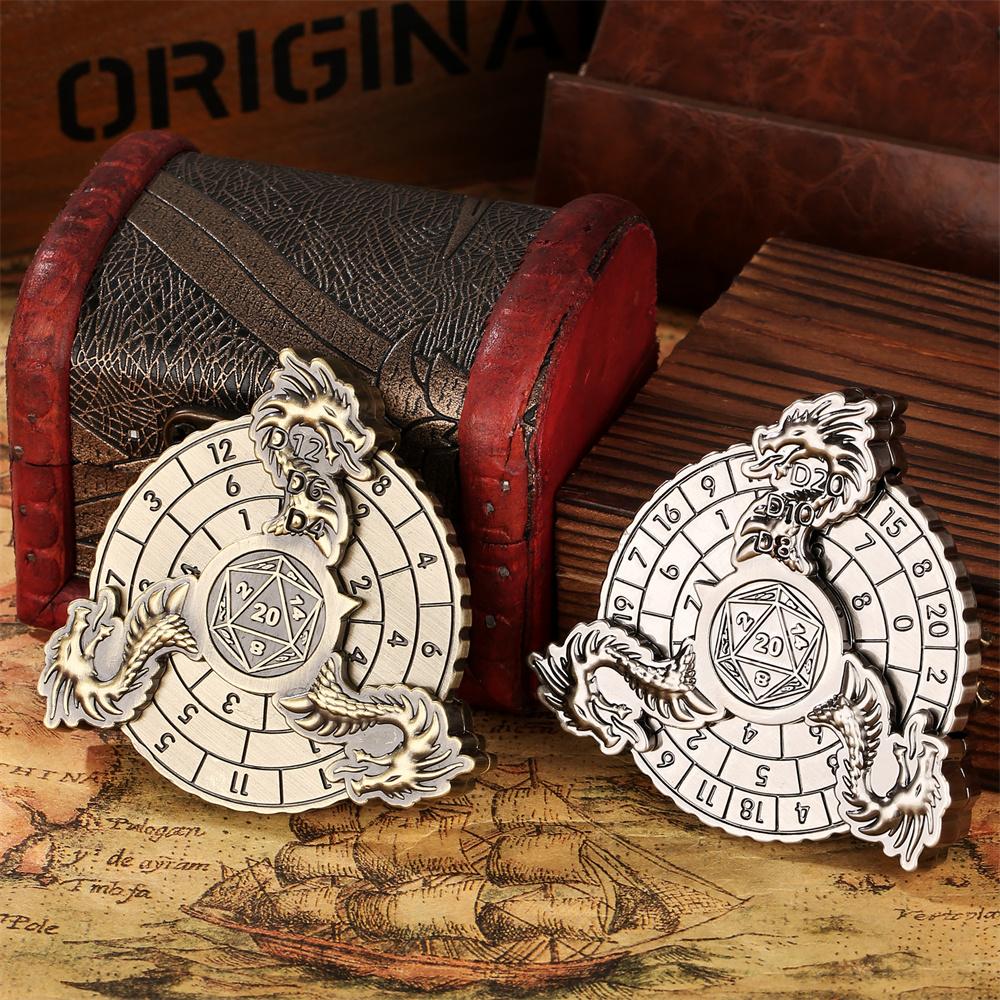 7-in-1 Metal Dice Turntable Party Game Gifts