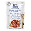 Brit Care Cat Fillets In Jelly Sterilized Duck And Turkey In Jelly 85G Sachet
