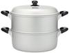 Wahei Freiz Lightweight Aluminum Two-Tier Steamer, 30cm, Rakuraku Komachi RR-4070