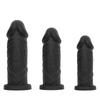 Silicone Extra Large Black Dildo Butt Plug Fisting Sex Toy Masturbator Big Dick Realistic Penis Strap On Cock