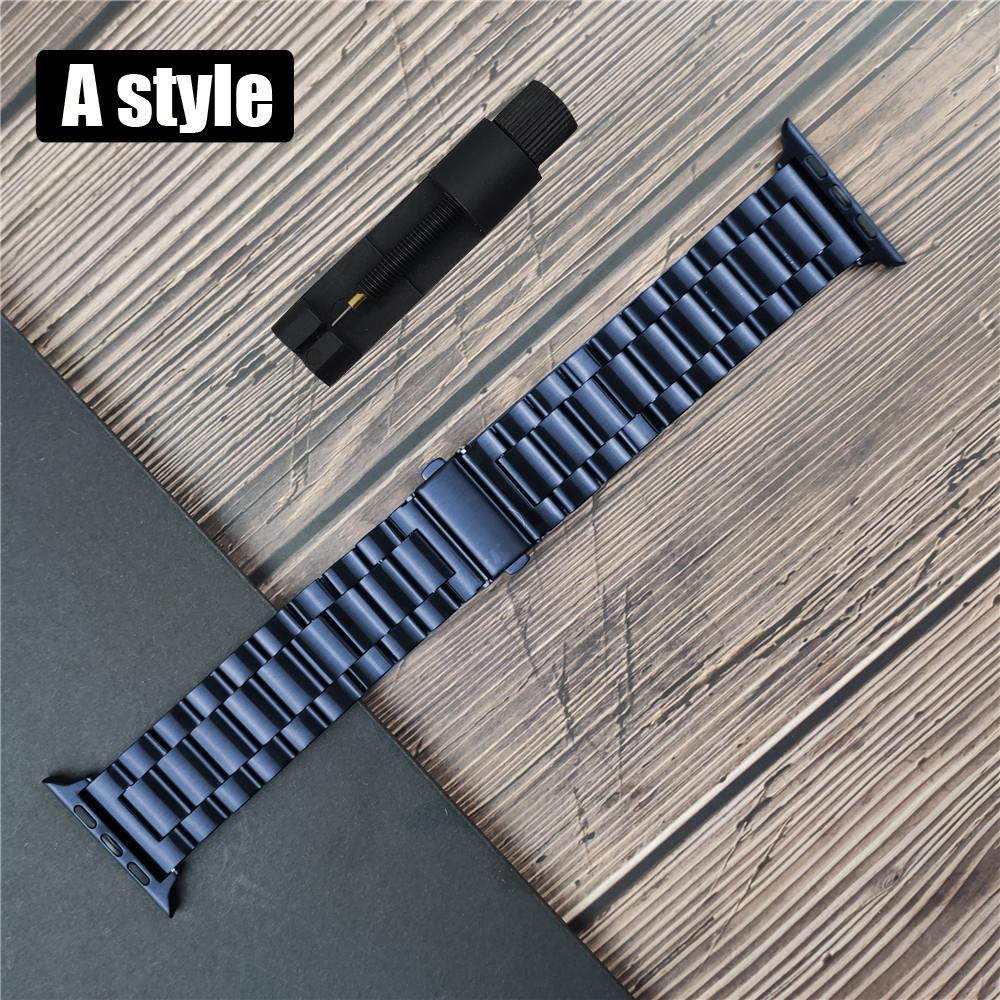 Classic stainless steel Correa for apple watch 10 46mm 42mm band Ultra 2 49mm 9 8 7 6 5 4 se 45mm 44mm 41mm 40mm 3 38mm 2028