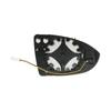 Auto Heated Blind Spot Warning Wing Rear Mirror Glass  Version For VW Jetta MK7