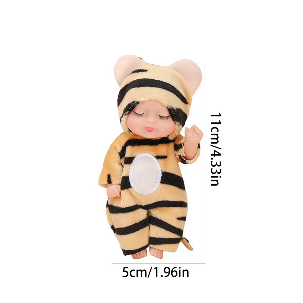 Reborn Doll Bjd Simulation Doll Children'S Soothing Toy Cartoon Cute Mini Gift