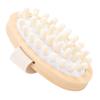 Wood   Brush   Cushion Non Slip Hand Held  R Body Brush for Home SPA Use