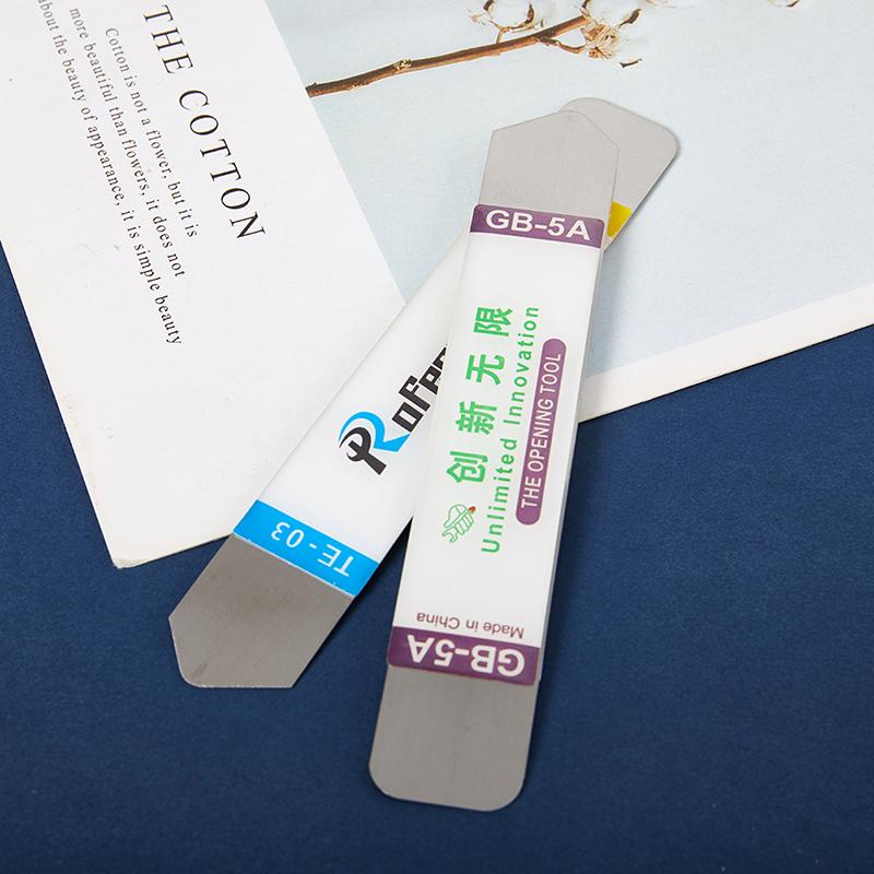 2 Stück Öffnungswerkzeuge Edelstahlklinge Weiche Dünne Hebelspudger Für Handys PC