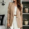 Giacche e Cappotti Casual da Donna a Quadri Manica Lunga Collo Polo Autunno Inverno