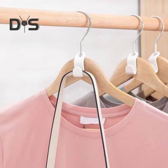 50Pcs Clothes Hanger Connecting Hooks Mini Size Multi-Color Versatile Space Saving Hangers Clothes Hanger Clips