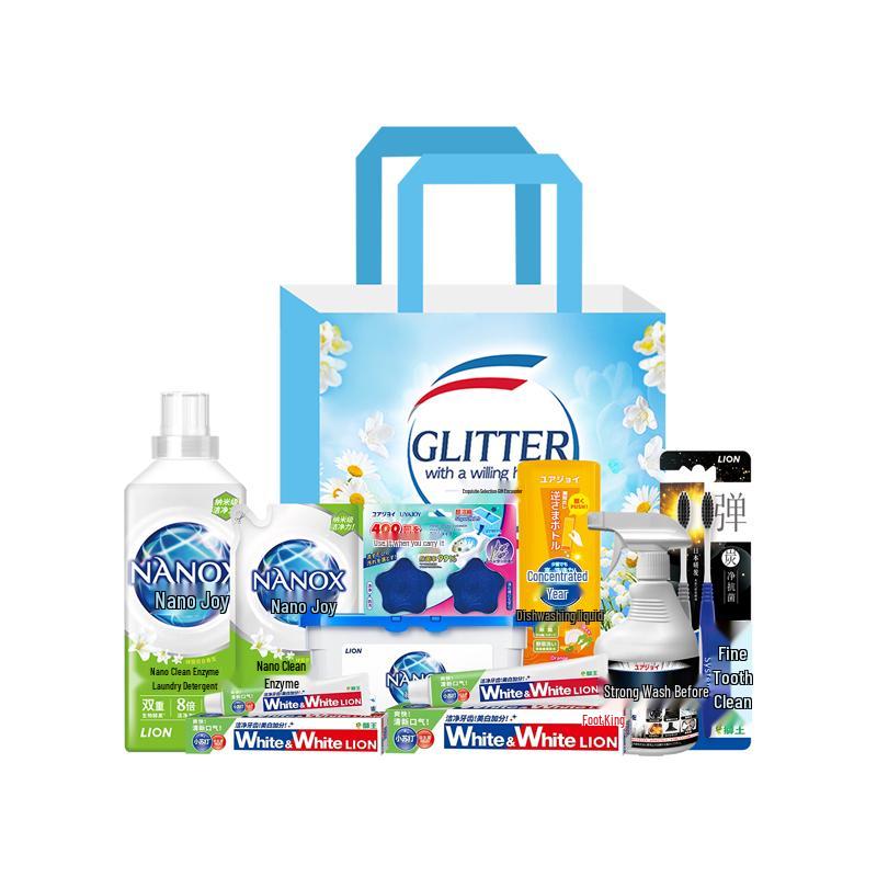 LION Whitening Toothpaste 9-Piece Set