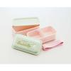Skater Bento Box Silver Ion Ag+ Antibacterial Fluffy Packing Integrated 2 Tiers 550ml Sumikko Gurashi Cat Brothers PALW6AG