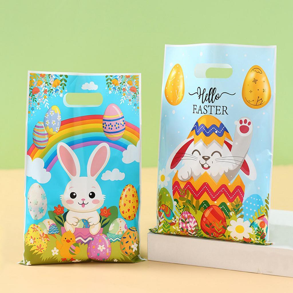 Easter tote bags, bunny-shaped gift bags, egg bags, candy and snack bags, small tote bags