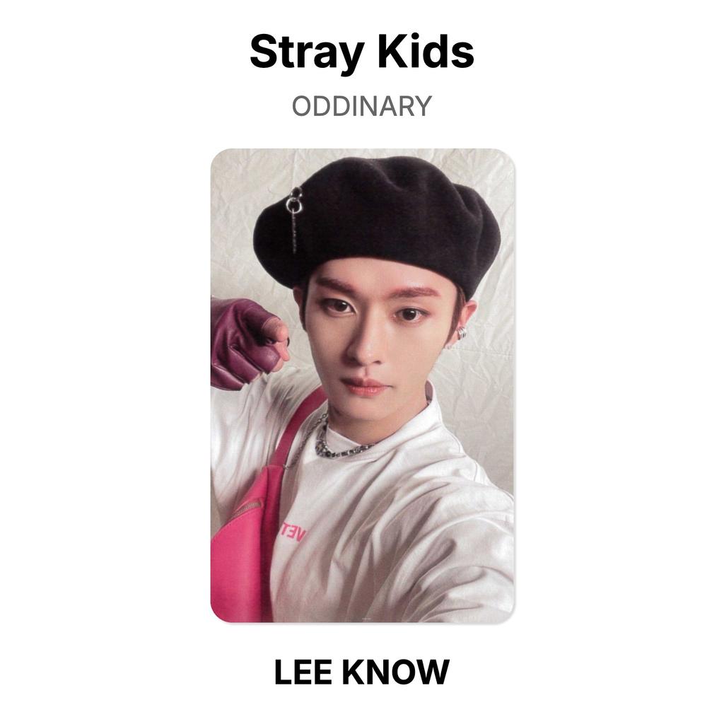 Stray Kids ODDINARY Official Photocard