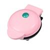 Heart Mini Waffle Maker Non Stick Food Grade Waffle Egg Cake Breakfast Machine for Kitchen 350W