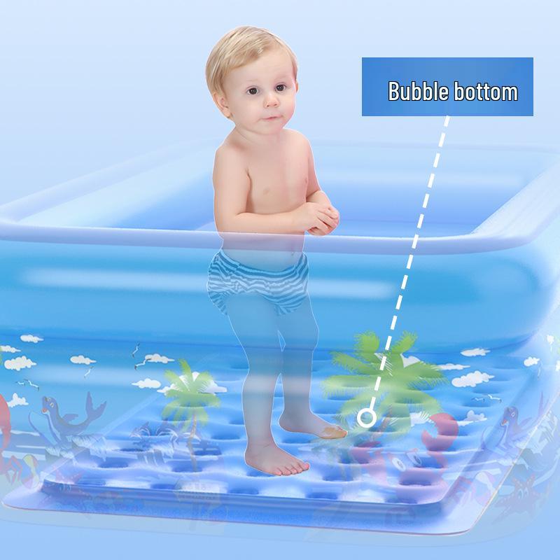 Durable Inflatable PVC Swimming Pool for Children & Adults