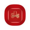 ZISIZ Housewarming Square Stainless Steel Fruit Plate Set