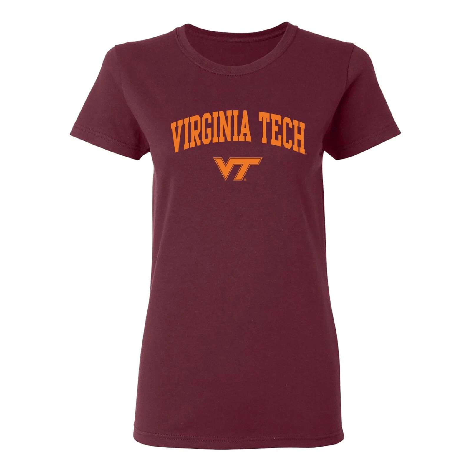 Virginia Tech Arch Logo Womens T-Shirt - Maroon S