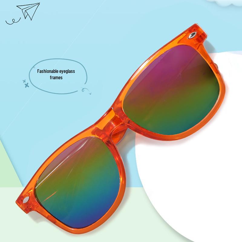 Trendy Retro Korean-Style Children's Sunglasses for Boys and Girls