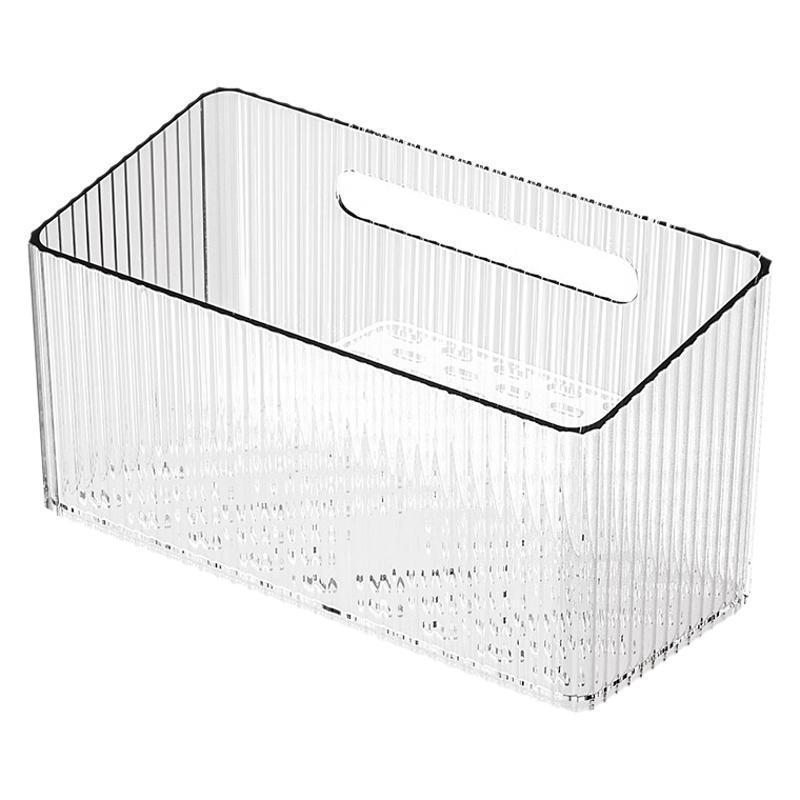 Wall-Mounted Punch-Free Storage Basket for Kitchen and Bathroom