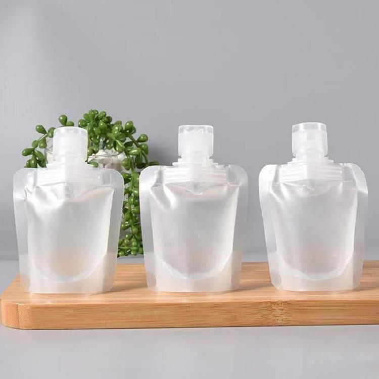 Transparent Spout Pouches 30ml 50ml 100ml Convenient and Practical Storage Bag