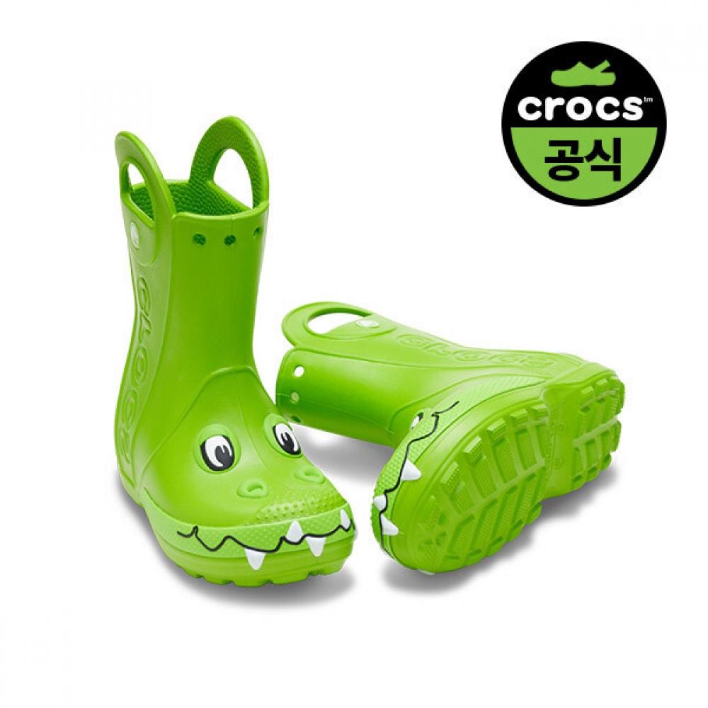 

Crocs Детские резиновые сапоги с ручками Duke IT T Crg CROCS GREEN(Z30T)/C6